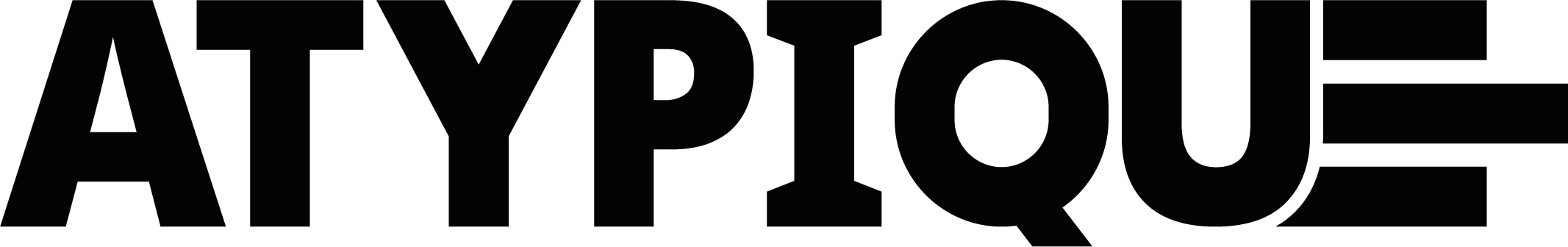 Atypique Logo Noir